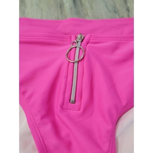Salt + Cove Azalea Pink Bikini Bottom Small NWT - Picture 3 of 6